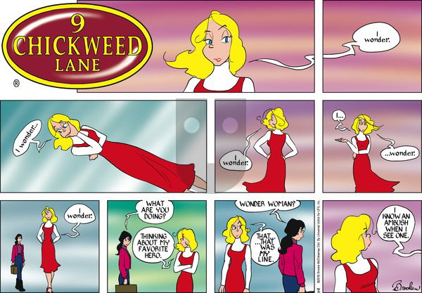 9 Chickweed Lane on Sunday January 11, 2015 Comic Strip