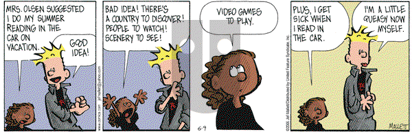 Frazz on Friday June 9, 2006 Comic Strip