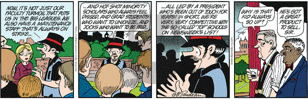 Doonesbury on Saturday May 11, 2002 Comic Strip