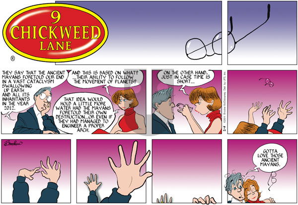 9 Chickweed Lane on Sunday February 6, 2011 Comic Strip