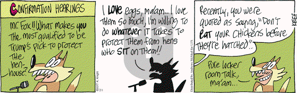 The Knight Life on Wednesday February 1, 2017 Comic Strip