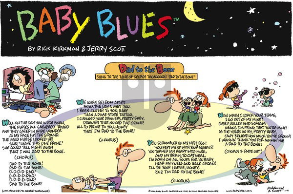 Baby Blues on Sunday November 4, 2001 Comic Strip