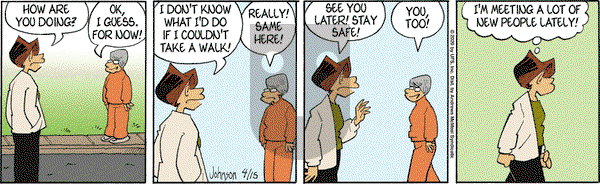 Arlo and Janis on Wednesday April 15, 2020 Comic Strip