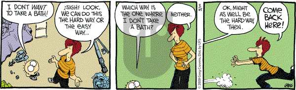 The Buckets on Wednesday February 25, 2009 Comic Strip