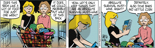 Luann on Saturday April 26, 2025 Comic Strip