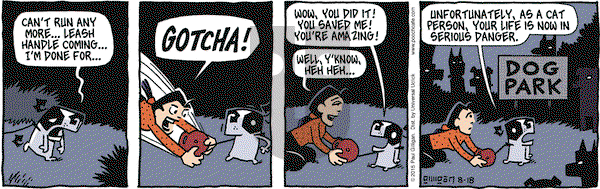 Pooch Cafe on Tuesday August 18, 2015 Comic Strip