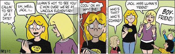 Luann on Friday March 3, 2017 Comic Strip