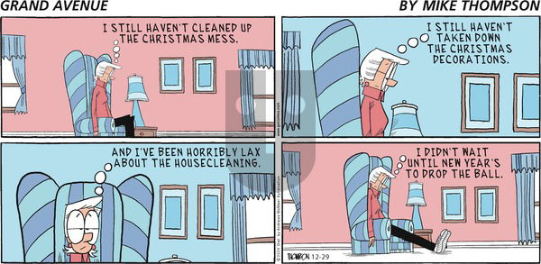 Grand Avenue on Sunday December 29, 2024 Comic Strip