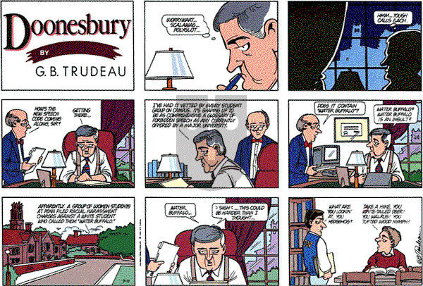 Doonesbury - Sunday July 11, 1993 Comic Strip