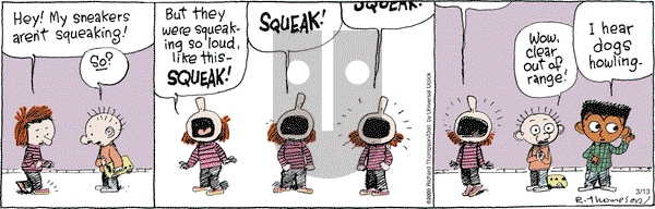 Cul de Sac on Thursday March 13, 2014 Comic Strip