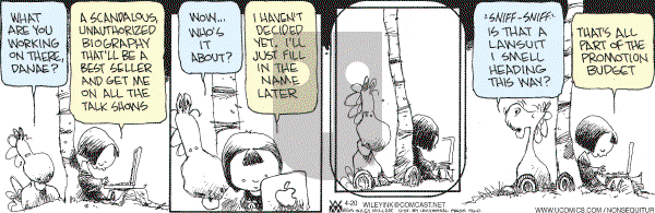 Non Sequitur on Wednesday April 20, 2005 Comic Strip