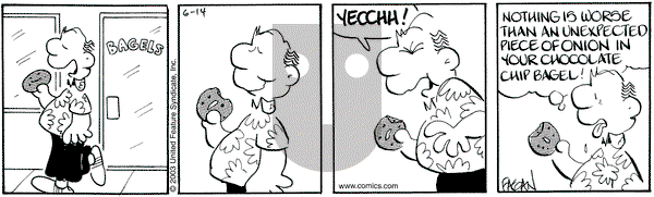 Drabble on Saturday June 14, 2003 Comic Strip