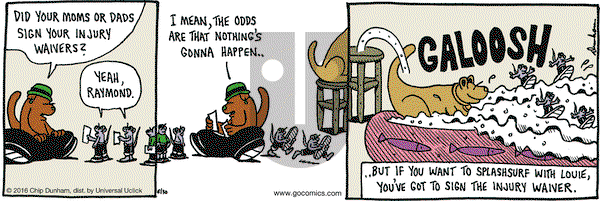 Overboard on Thursday June 30, 2016 Comic Strip