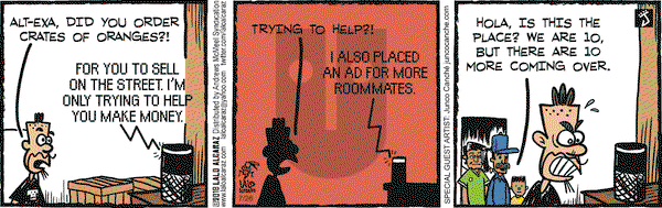 La Cucaracha on Thursday July 26, 2018 Comic Strip