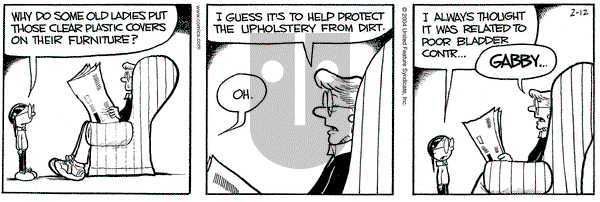 Grand Avenue on Thursday February 12, 2004 Comic Strip