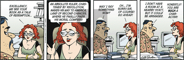 Doonesbury on Friday August 19, 2011 Comic Strip