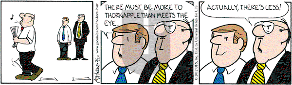 The Born Loser on Wednesday February 22, 2012 Comic Strip