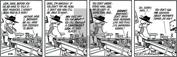 Doonesbury on Tuesday June 26, 1979 Comic Strip