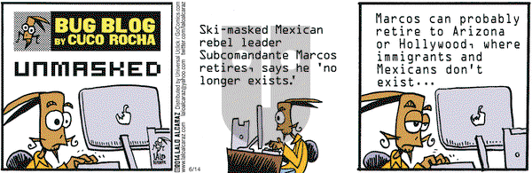 La Cucaracha on Saturday June 14, 2014 Comic Strip