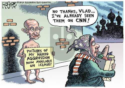 Rob Rogers on Sunday September 7, 2014 Comic Strip