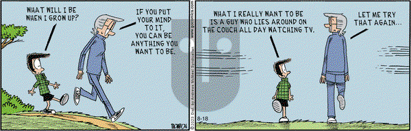 Grand Avenue on Friday August 18, 2023 Comic Strip