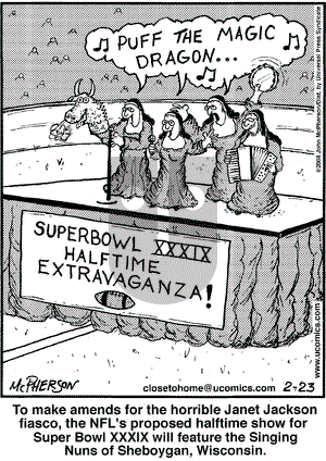 Close to Home on Monday February 23, 2004 Comic Strip