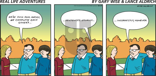 Real Life Adventures on Sunday October 15, 2017 Comic Strip