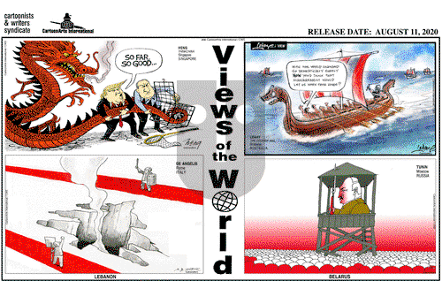 Views of the World on Friday August 14, 2020 Comic Strip