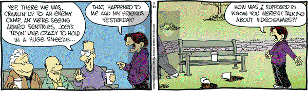 The Buckets on Saturday March 21, 2020 Comic Strip