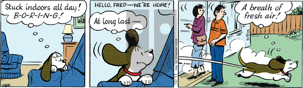 Fred Basset on Thursday October 11, 2012 Comic Strip