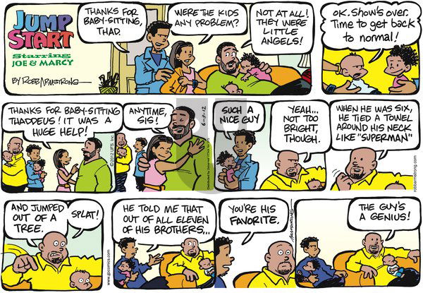 JumpStart on Sunday June 3, 2012 Comic Strip