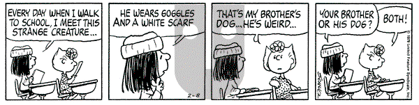 Peanuts on Thursday February 8, 1979 Comic Strip