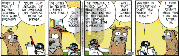 Get Fuzzy on Saturday July 20, 2013 Comic Strip