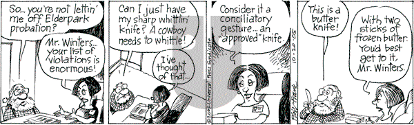 The Elderberries on Thursday October 20, 2005 Comic Strip