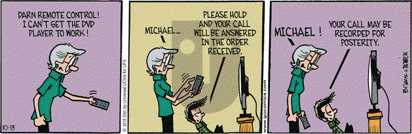 Grand Avenue on Tuesday October 13, 2015 Comic Strip
