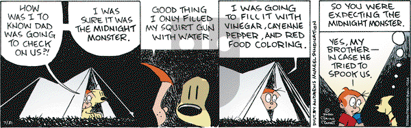 Red and Rover on Friday July 31, 2020 Comic Strip