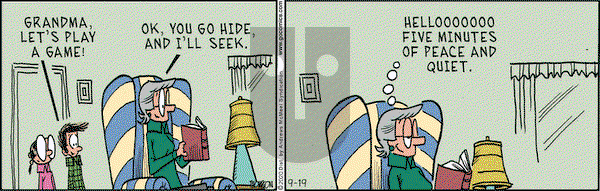 Grand Avenue on Saturday September 19, 2020 Comic Strip
