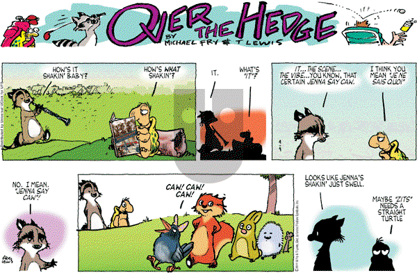 Over the Hedge on Sunday September 4, 2011 Comic Strip