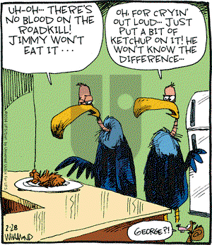 Reality Check on Friday February 28, 2014 Comic Strip