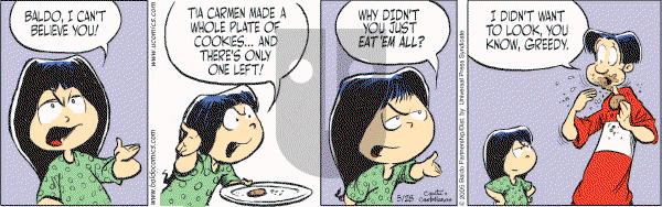 Baldo - Saturday May 28, 2005 Comic Strip