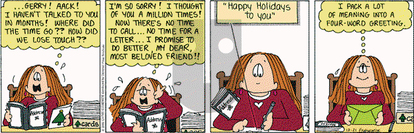 Cathy Classics on Thursday December 22, 2011 Comic Strip