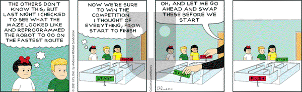 Nancy on Wednesday June 30, 2021 Comic Strip