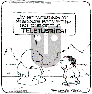Ziggy on Friday July 10, 1998 Comic Strip