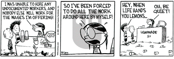 Grand Avenue on Wednesday August 2, 2006 Comic Strip