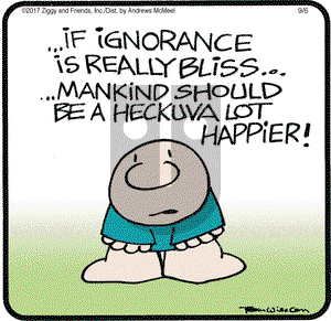 Ziggy on Tuesday September 5, 2017 Comic Strip