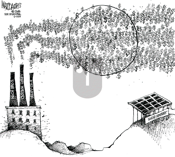 Matt Davies on Thursday May 1, 2014 Comic Strip
