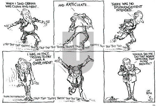 Pat Oliphant on Monday February 5, 2007 Comic Strip