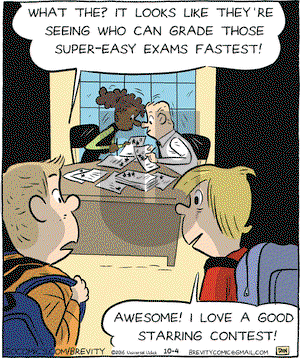 Brevity on Tuesday October 4, 2016 Comic Strip