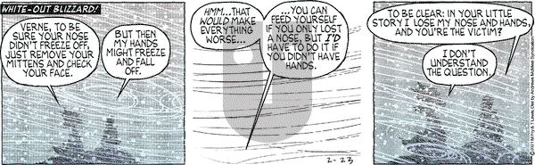 Over the Hedge on Tuesday February 23, 2021 Comic Strip
