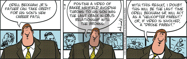 Tank McNamara - Thursday November 18, 2021 Comic Strip